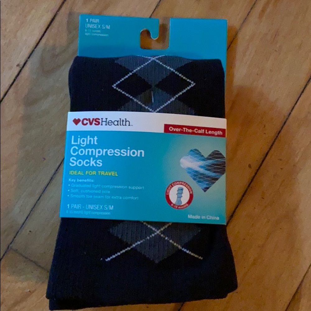 Unisex, Light Compression Socks.